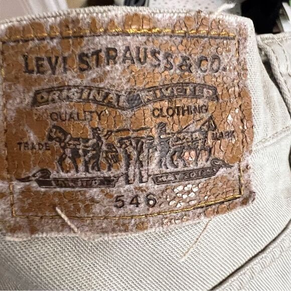 Men’s Levi Straus Signature Loose Pleated Relaxed Fit Pant 546 Size 44/32 - Picture 8 of 10